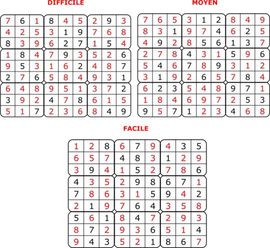 solutions sudoku été 2024